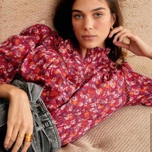 Sézane Niagara shirt in size 34/US 0